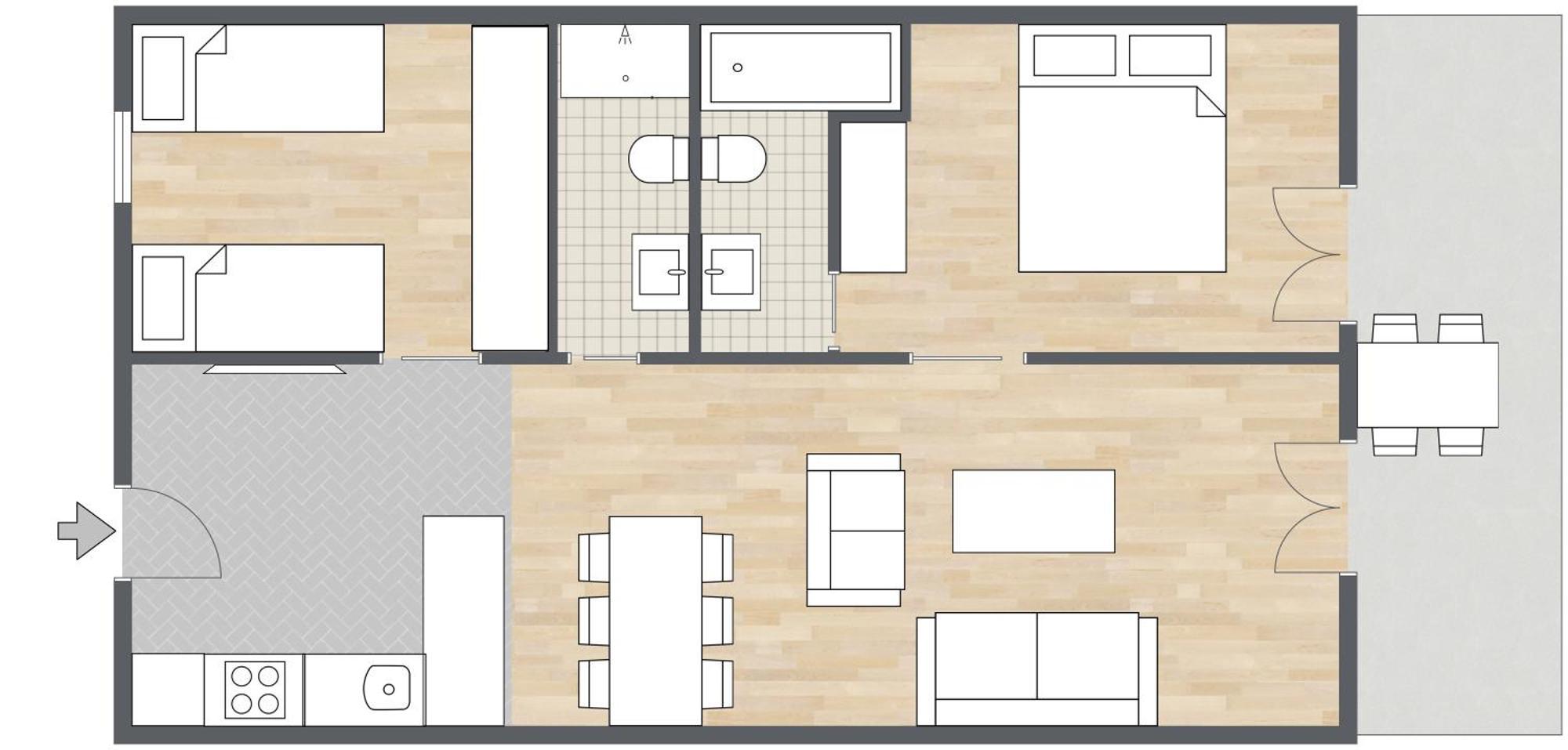 Aspasios Las Ramblas Apartments バルセロナ 部屋 写真